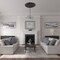 Ekena Millwork Sellek Ceiling Medallion (Fits Canopies up to 9"), Hand-Painted Bronze, 42 1/8"OD x 1 7/8"P CM42SKBZS - alternate 5